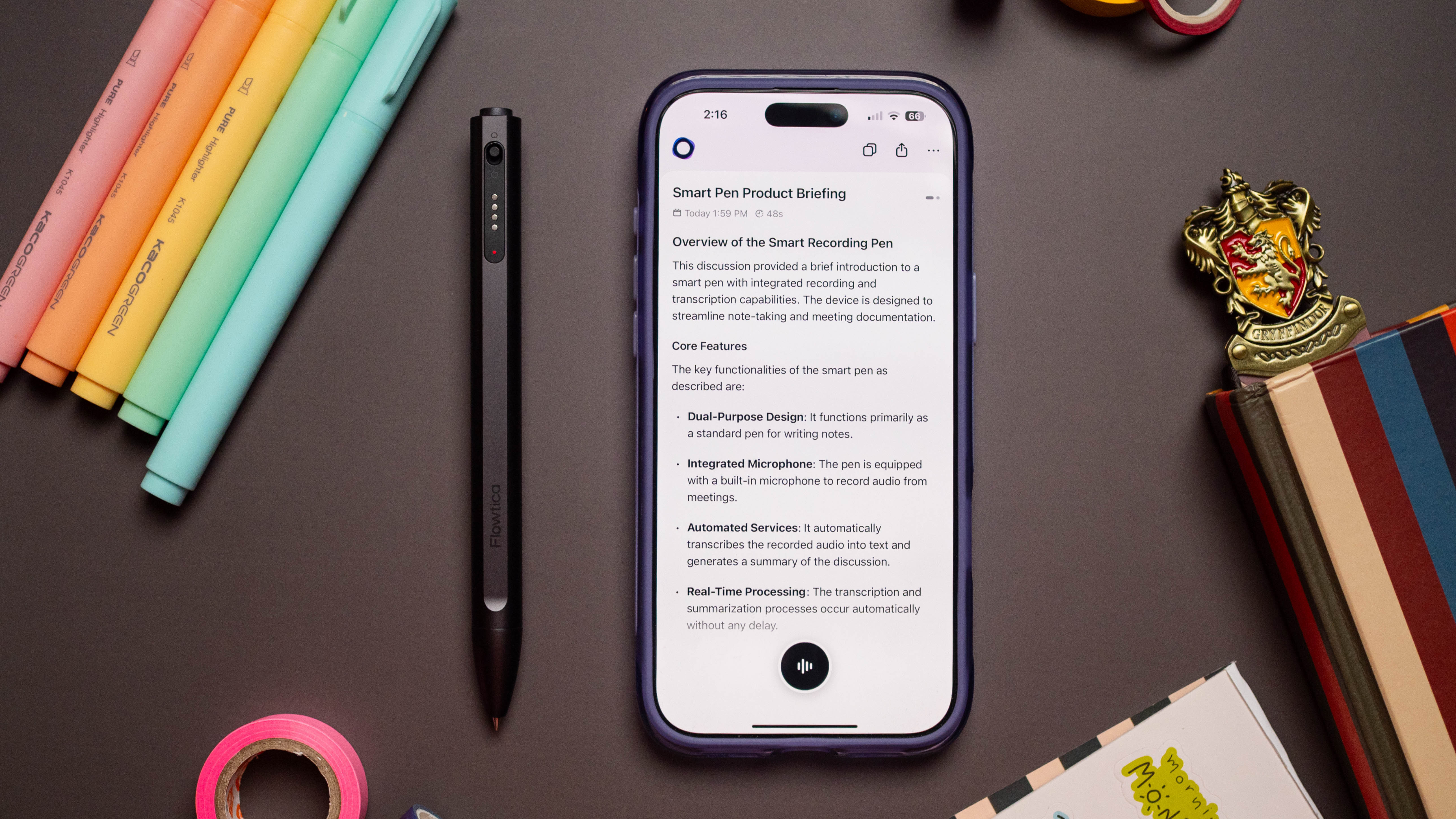 Flowtica Scribe testing on Android Central
