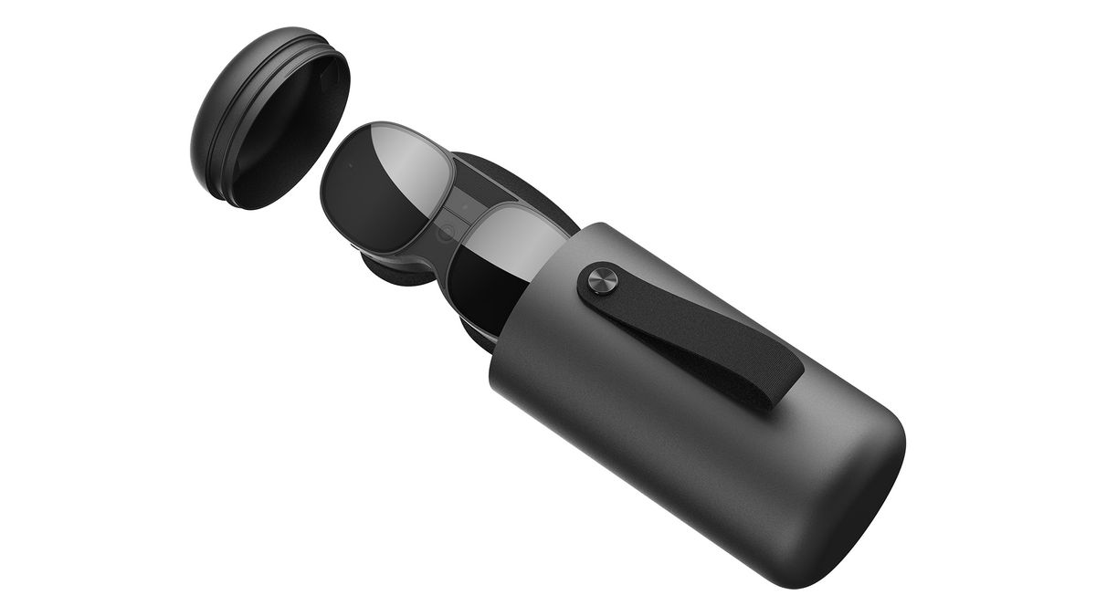 HTC Vive XR Elite product render in carrying case