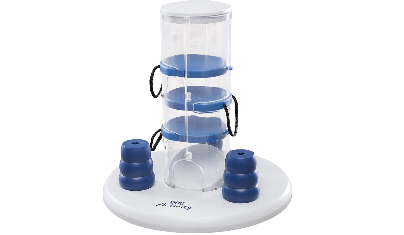 Activity tower puzzle for dogs