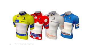 The 2016 Vuelta Ciclista al País Vasco jerseys