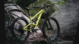 The new YT Industries Core 1 in sludge green