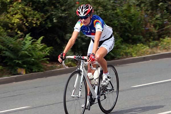 Marianne Vos (DSB Bank) won the World Cup in 2009 after a close battle for the lead with Emma Johansson (Red Sun Cycling).