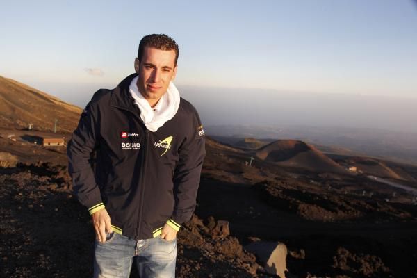 Vincenzo Nibali (Liquigas) at home in Sicily.