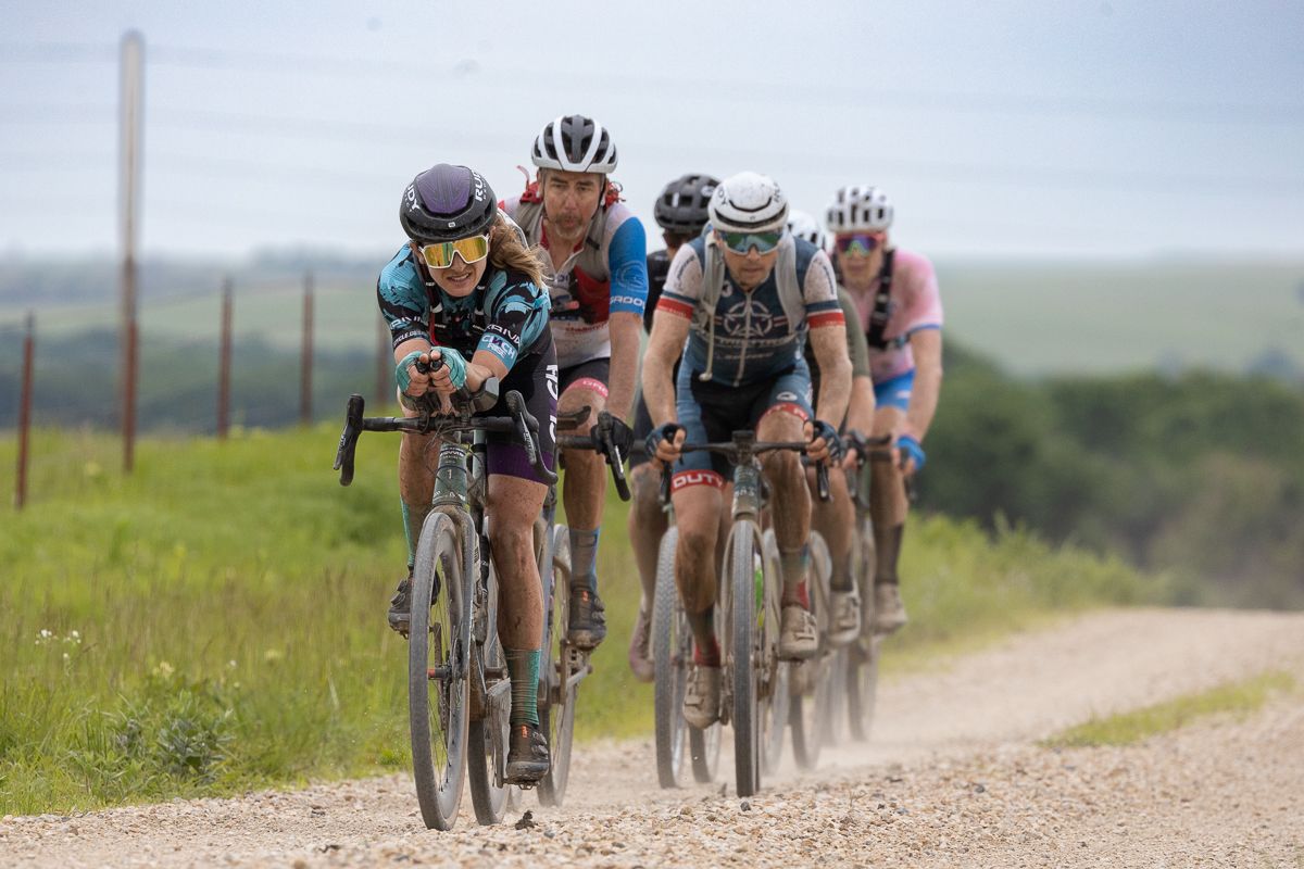 Lauren De Crescenzo (Cinch Rise) spent a large portion of the day in second place in the women&#039;s field behind Sofia Gomez Villafane an Argentinian living in Heber City, UT.