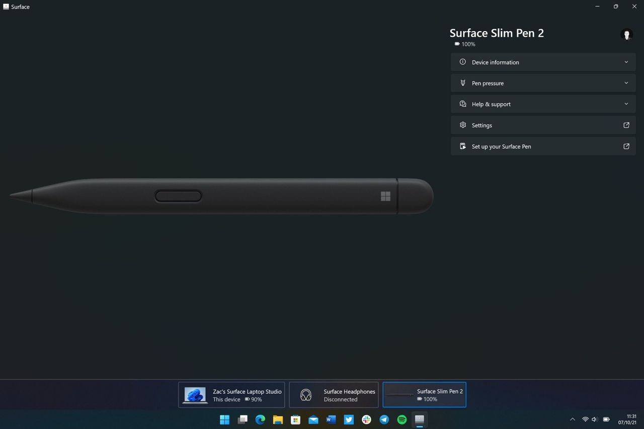 New Surface App Surface Slim Pen