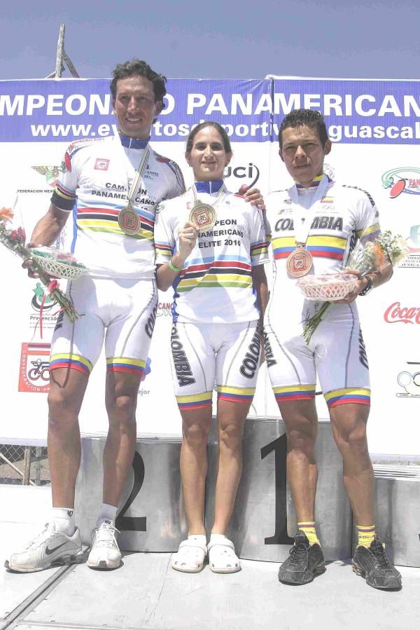 Ivan Mauricio Casas, Ana Paola Madri&ntilde;an and Freddy Montana