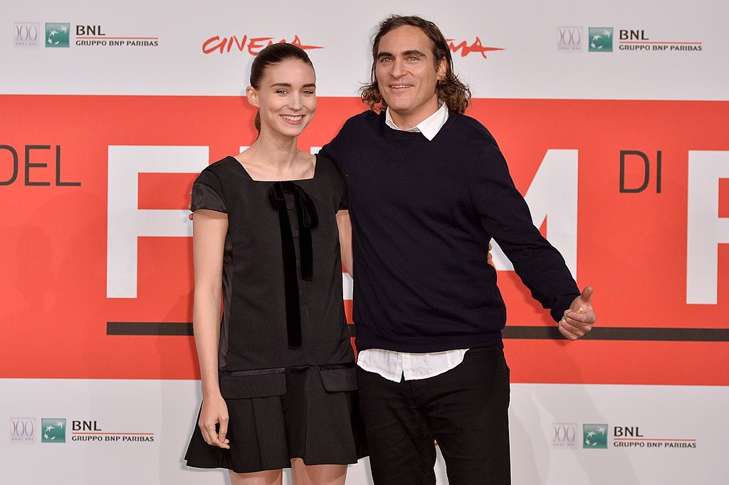 Actors Rooney Mara and Joaquin Phoenix attend the &amp;#039;Her&amp;#039; Photocall during the 8th Rome Film Festival at the Auditorium Parco Della Musica on November 10, 2013 in Rome, Italy.