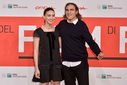 Actors Rooney Mara and Joaquin Phoenix attend the 'Her' Photocall during the 8th Rome Film Festival at the Auditorium Parco Della Musica on November 10, 2013 in Rome, Italy.