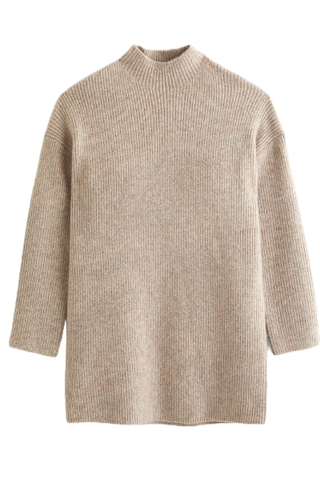 Abercrombie & Fitch Easy Mockneck Mini Sweater Dress (Was $90) 