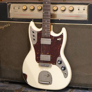 A photo of a Frank Brothers Sonar electric guitar