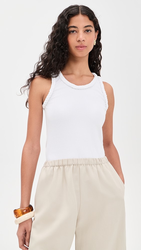 Cinq &amp;agrave; Sept Braided Tank Top