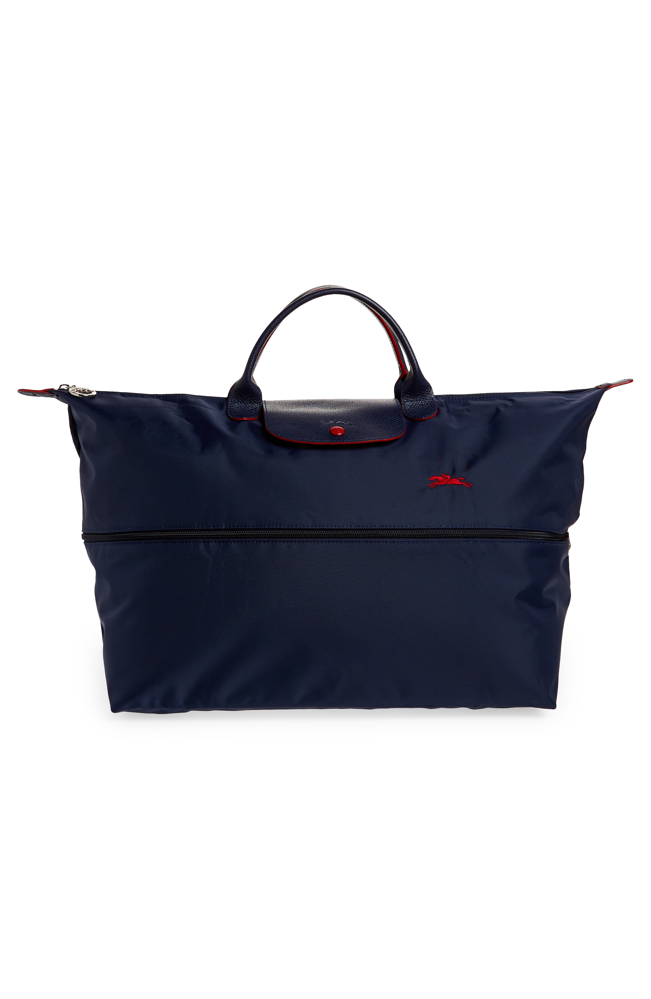 Longchamp Large Le Pliage Recycled Canvas Travel Bag