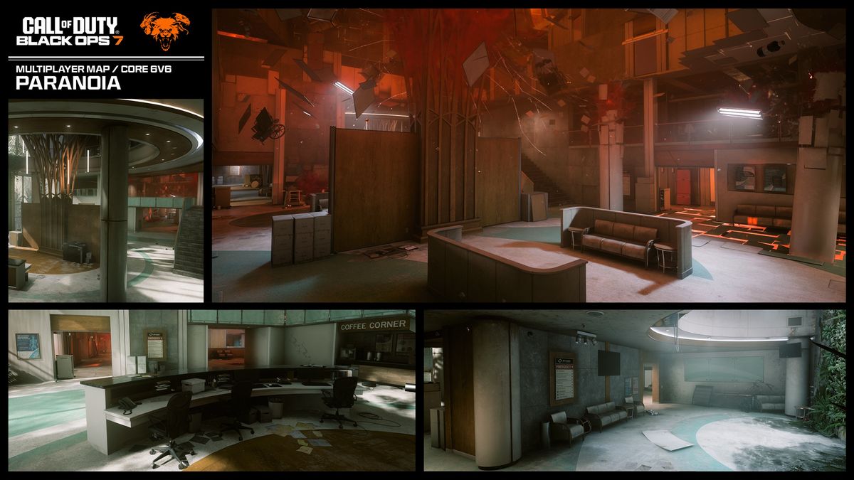 Call of Duty Black Ops 7 Paranoia map