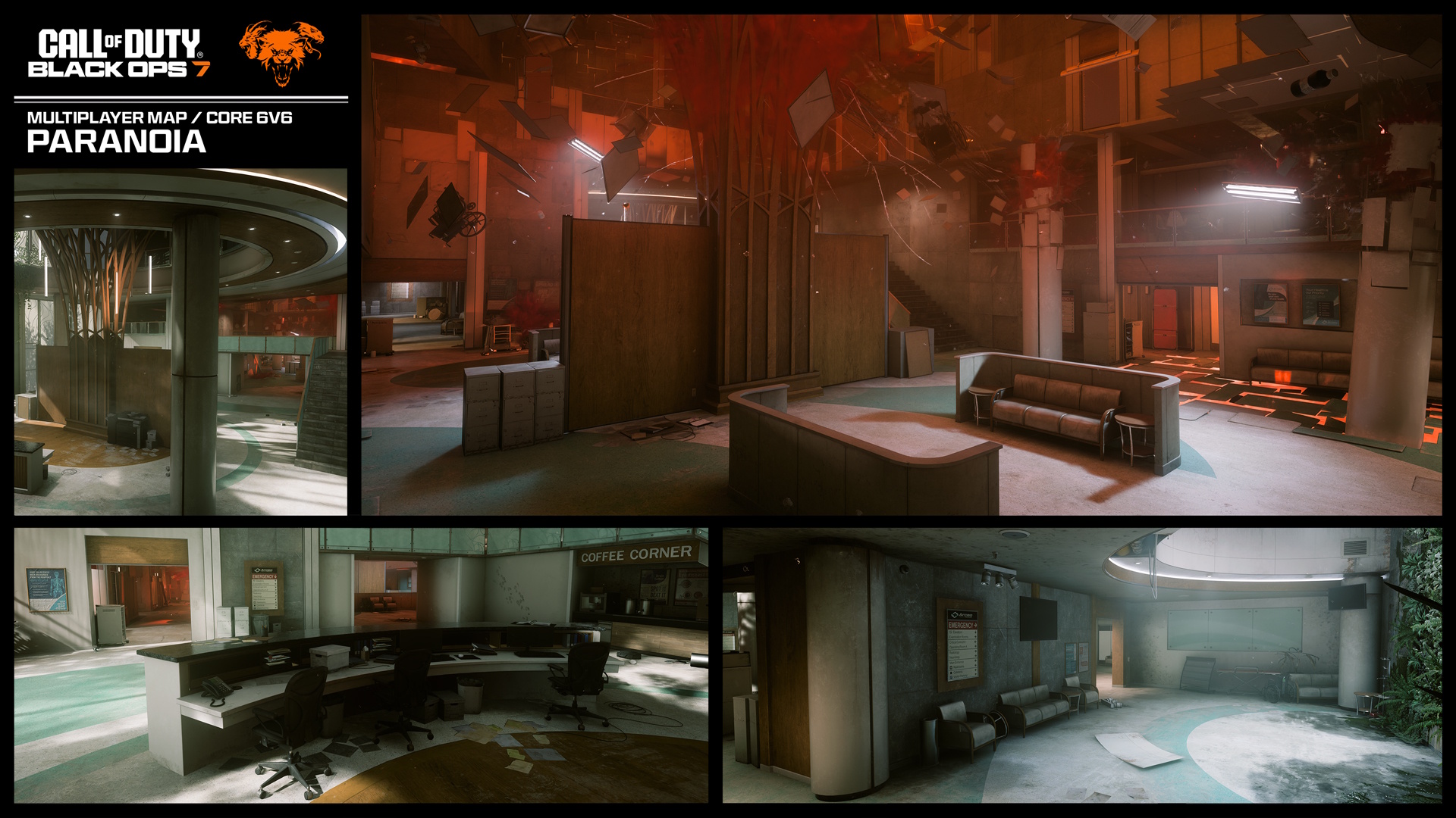 Карта «Паранойя» для Call of Duty Black Ops 7