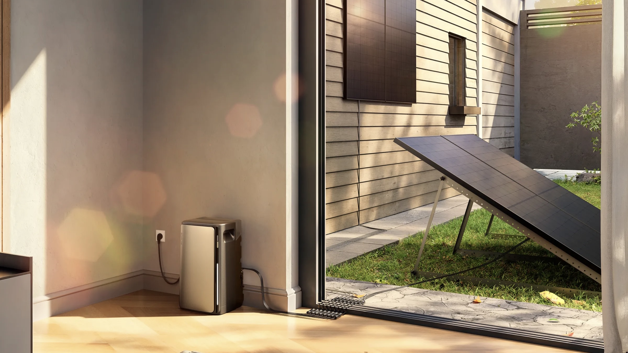 EcoFlow plug-in solar panel