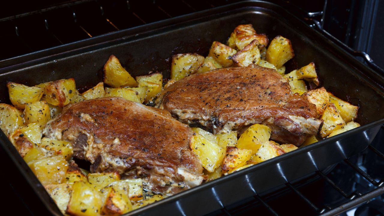 baked lamb steaks