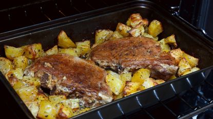 baked lamb steaks