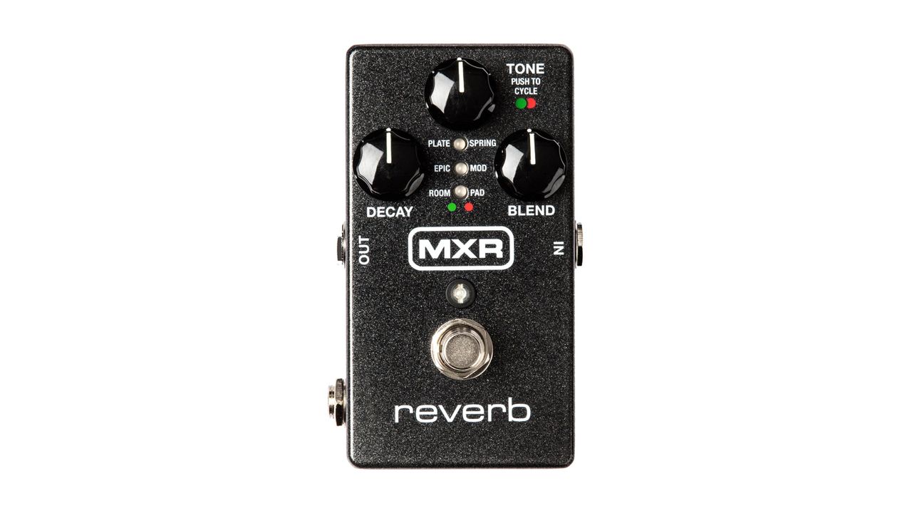 Best reverb pedals: MXR M300 Reverb