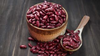 Kidney beans, which vegan foods are high in protein