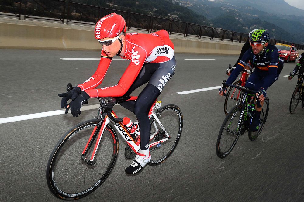 Tim Wellens (Lotto Soudal) in the breakaway.