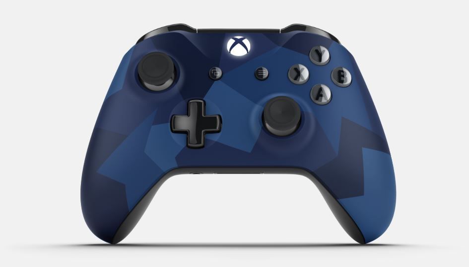 mineral blue shadow xbox controller