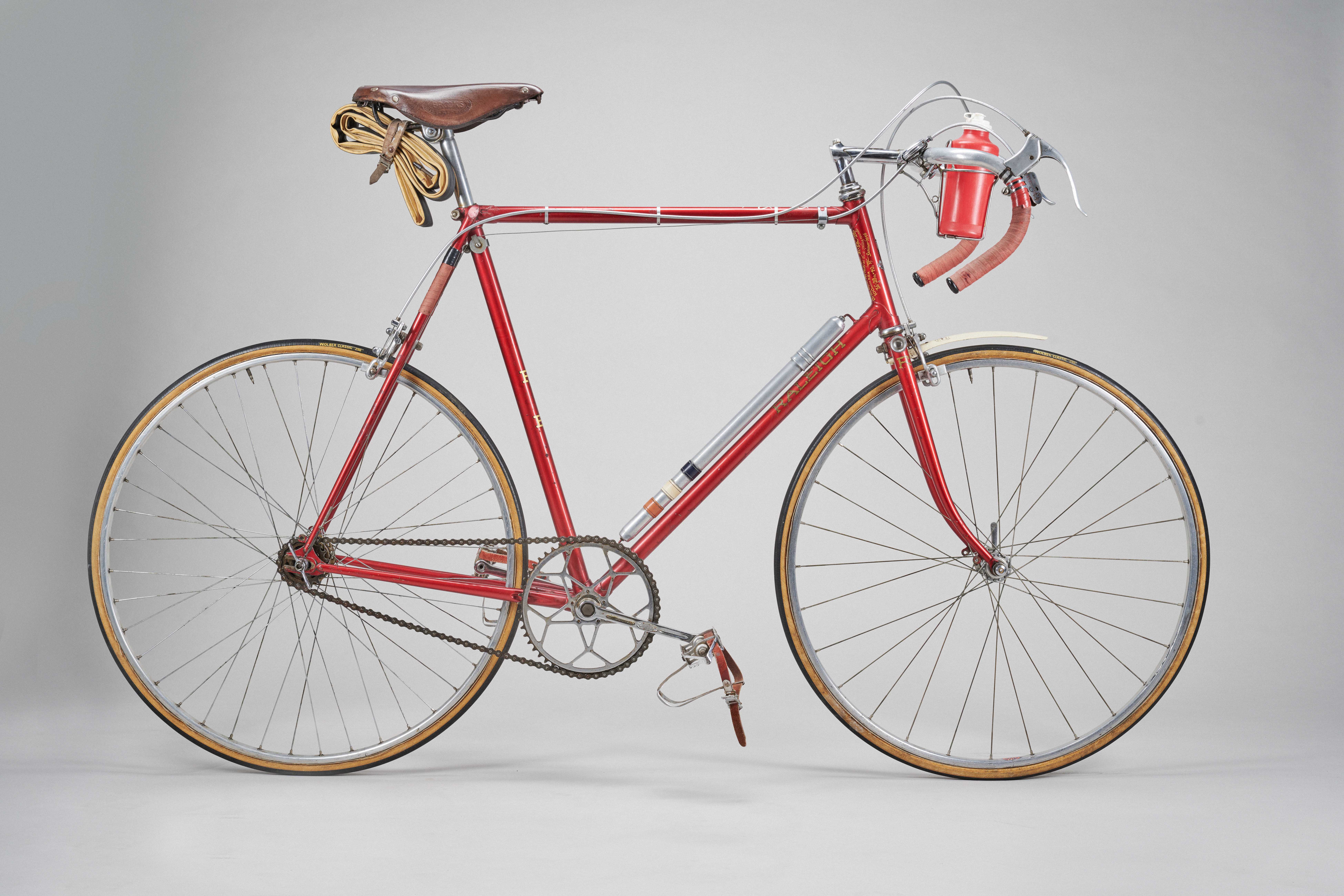 Ray Booty's 100m TT Raleigh bike