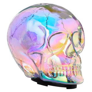 Iridescent skull