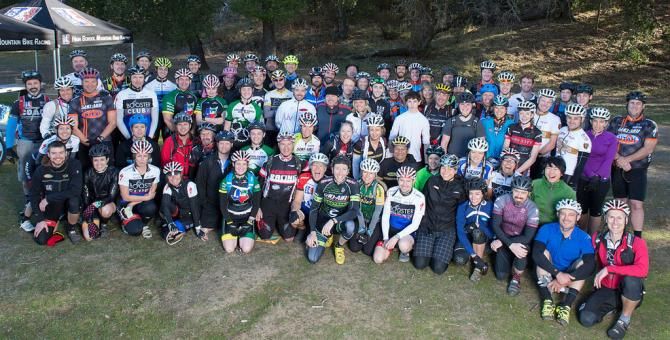 NICA Awards group ride photo, China Camp, near San Rafael, California