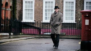 Damian Lewis as Nicholas Elliott in A Spy Among Friends