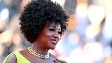 Viola Davis attends the "The Mastermind" red carpet at the 78th annual Cannes Film Festival at Palais des Festivals on May 23, 2025 in Cannes, France