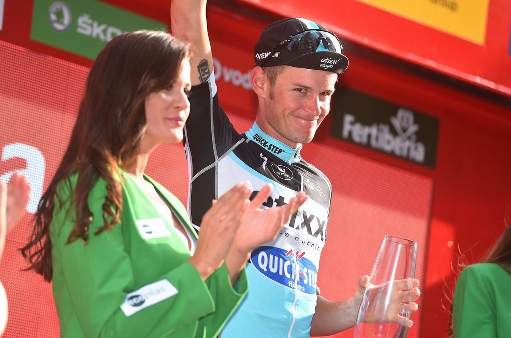 Maxime Bouet struggles to hide his disappointment at missing the stage wi