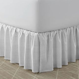 wayfair striped bed skirt