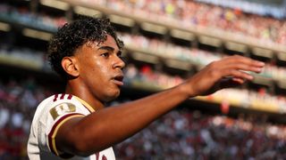 Lamine Yamal during World Cup 2026 match Spain vs Uruguay