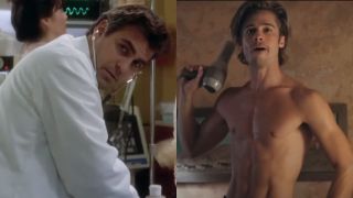 George Clooney on ER; Brad Pitt in Thelma & Louise