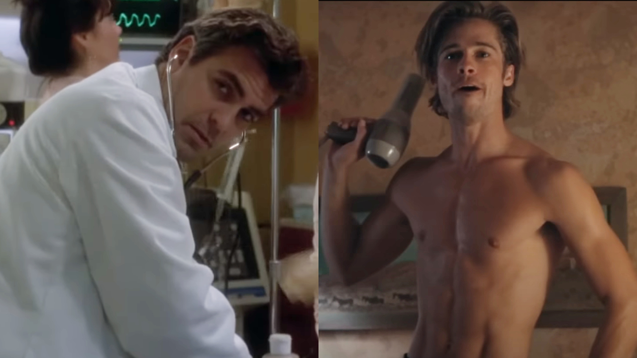 George Clooney on ER; Brad Pitt in Thelma &amp; Louise