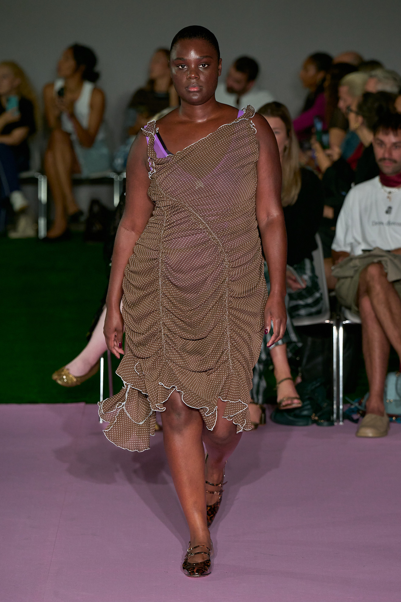 model at fashion week