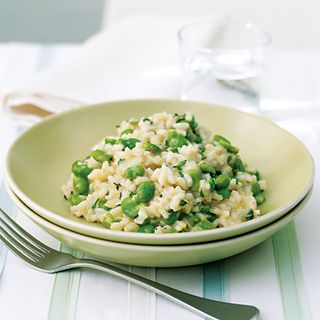 Broad Bean, Lemon and Thyme Risotto