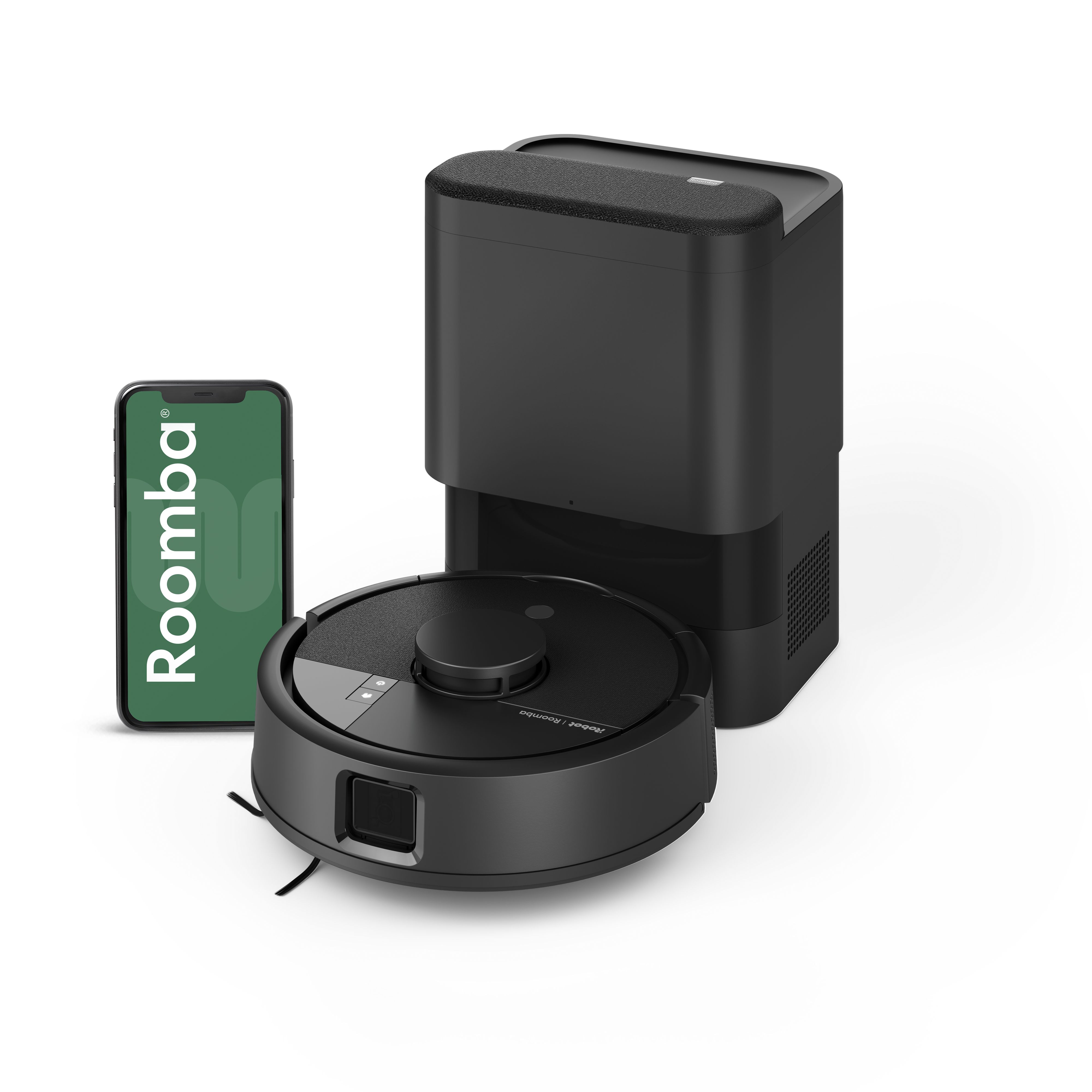 Roomba&amp;reg; Mini Robot Vacuum &amp;amp; Mop + Autoempty&amp;trade; Dock - Black