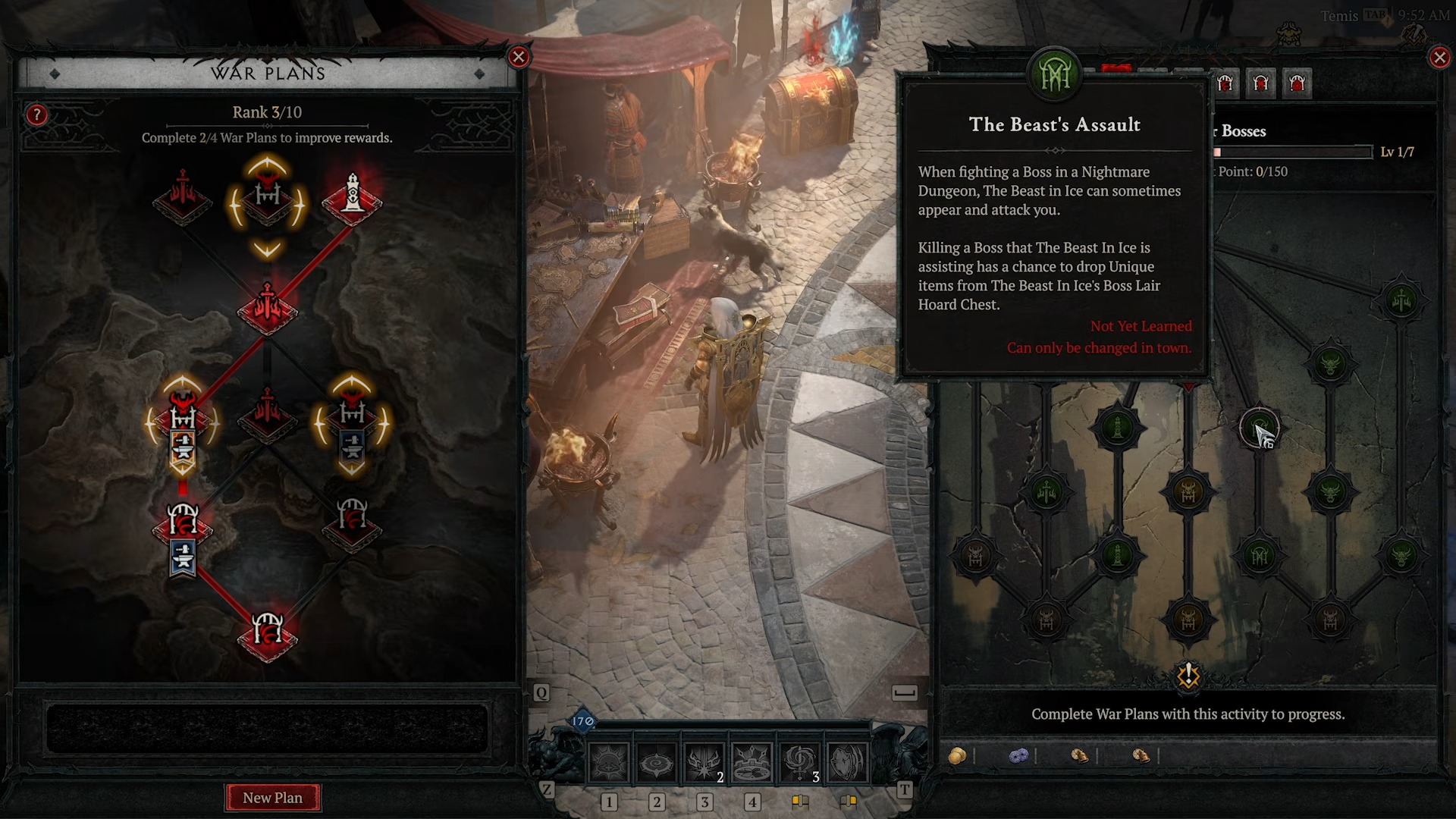 Gameplay and cinematic images from Diablo 4