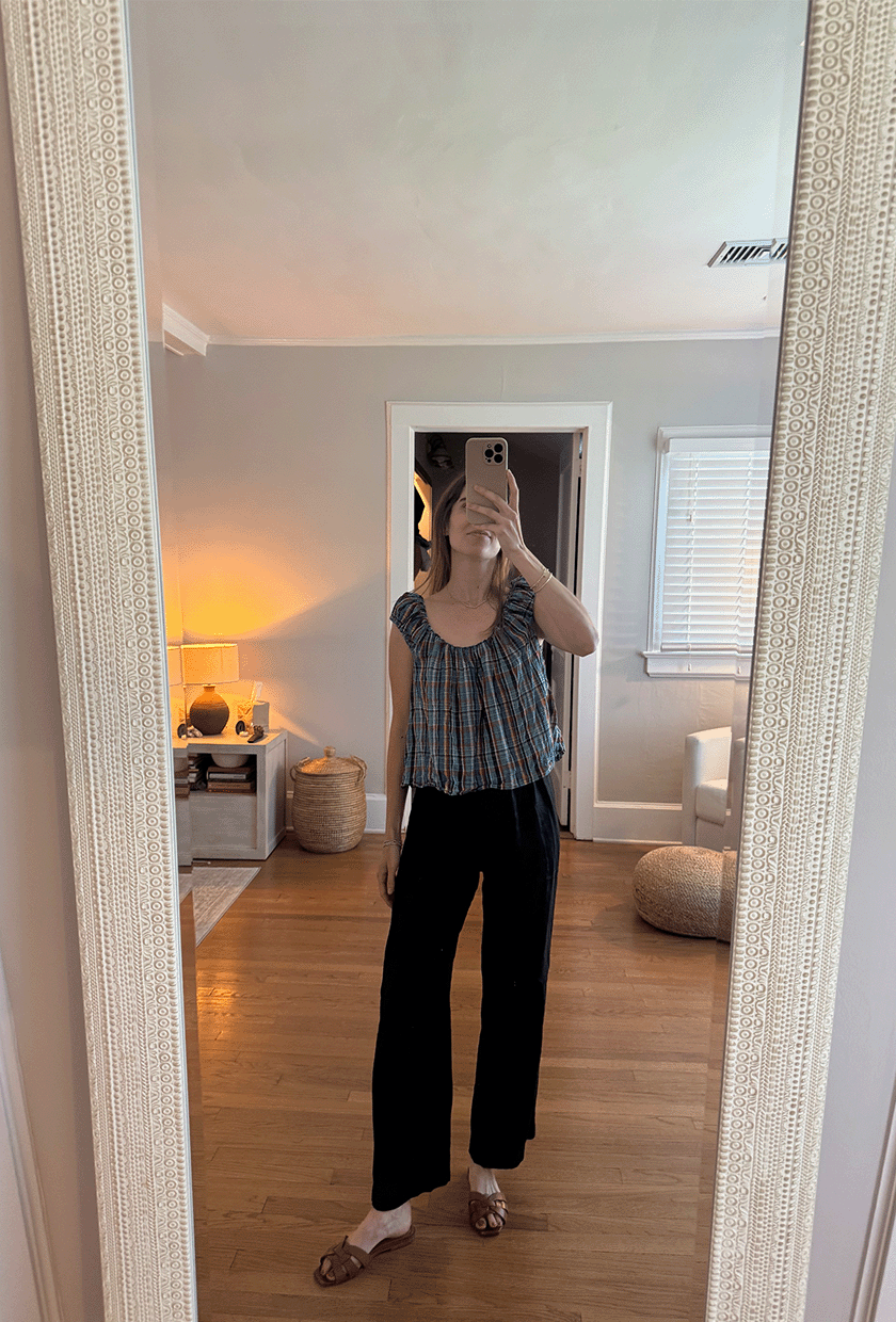 Tessa Faye O&amp;rsquo;Connell wearing D&amp;ocirc;en.