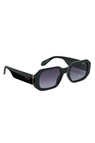 Quay Black Hyped Up Sunglasses