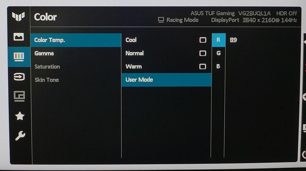 Asus TUF Gaming VG28U
