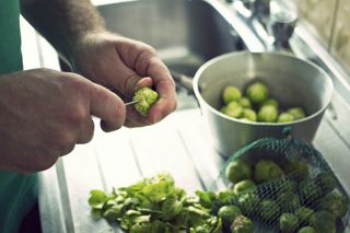 Preparing sprouts