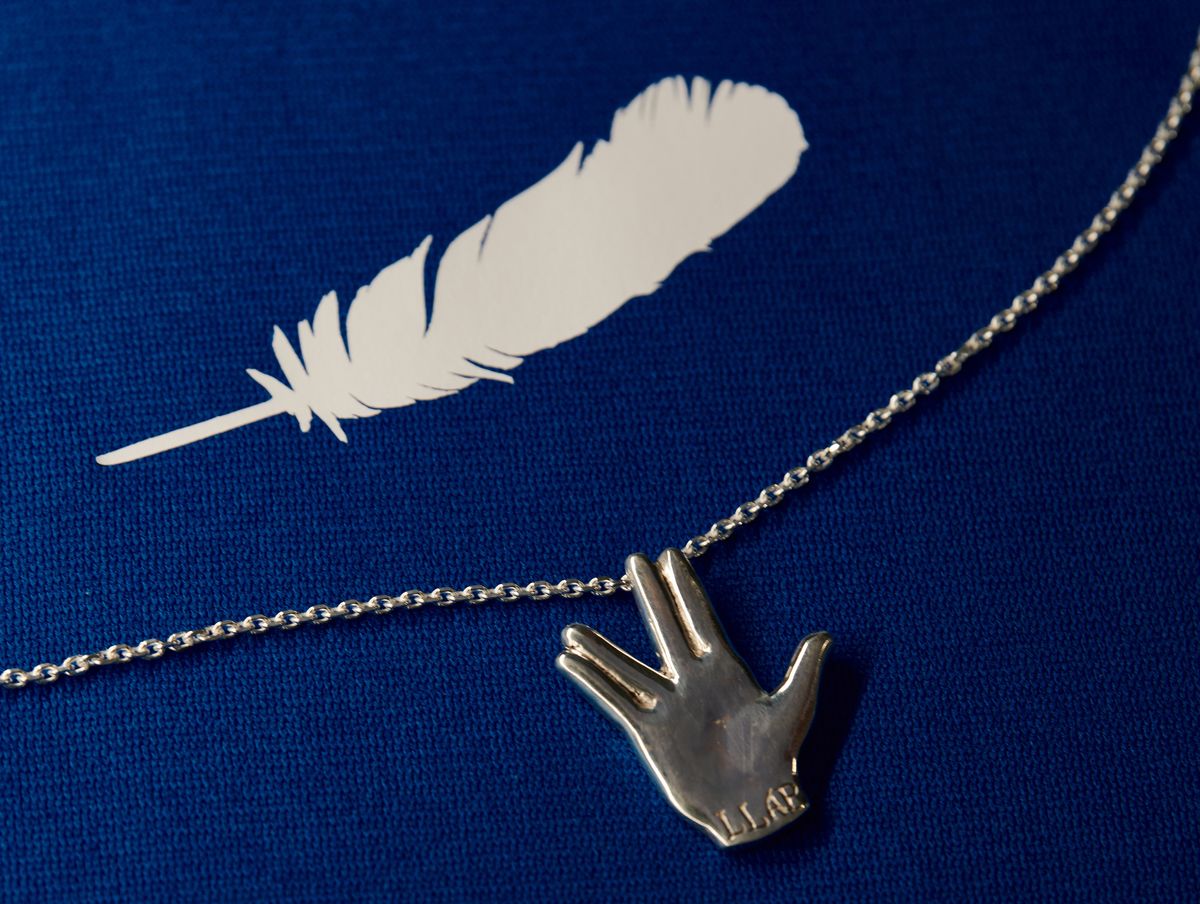 Blue Origin launches necklace honoring 'Star Trek' actor Leonard