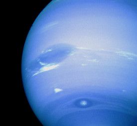 Storms on Neptune, last seen up close by Voyager 2 nearly three decades ago.