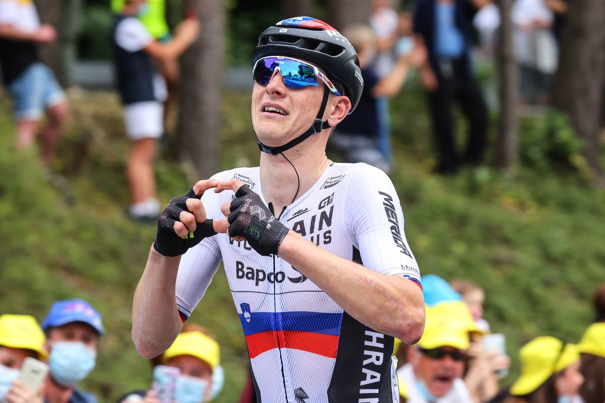 Tour de France 2021 108th Edition 7th stage Vierzon Le Creusot 2491 km 02072021 Matej Mohoric SLO Bahrain Victorious photo Kei TsujiBettiniPhoto2021