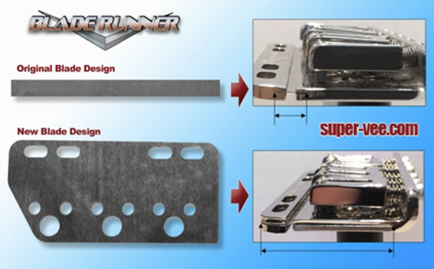 Super-Vee Tremolo Systems Upgrades Blade Technology on