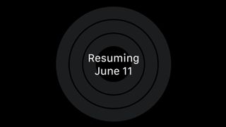 Paused activity ring in watchos 11