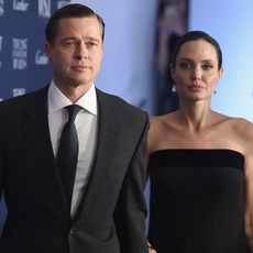 Brad Pitt and Angelina Jolie at 2015 WSJ. Magazine Innovator Awards at the Museum of Modern Art on November 4, 2015 in New York City