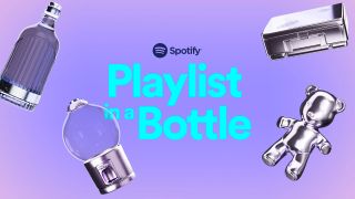 Spotify's Playlist In A Bottle logo